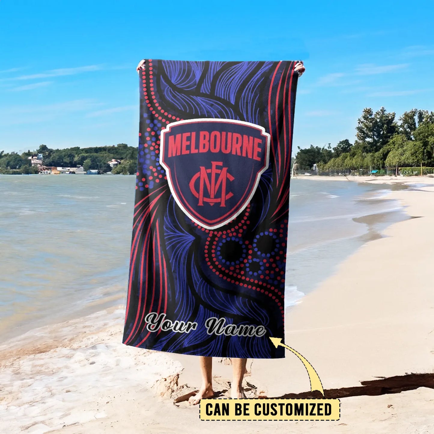 Personalized Pool Travel Beach And Bath Towels 2