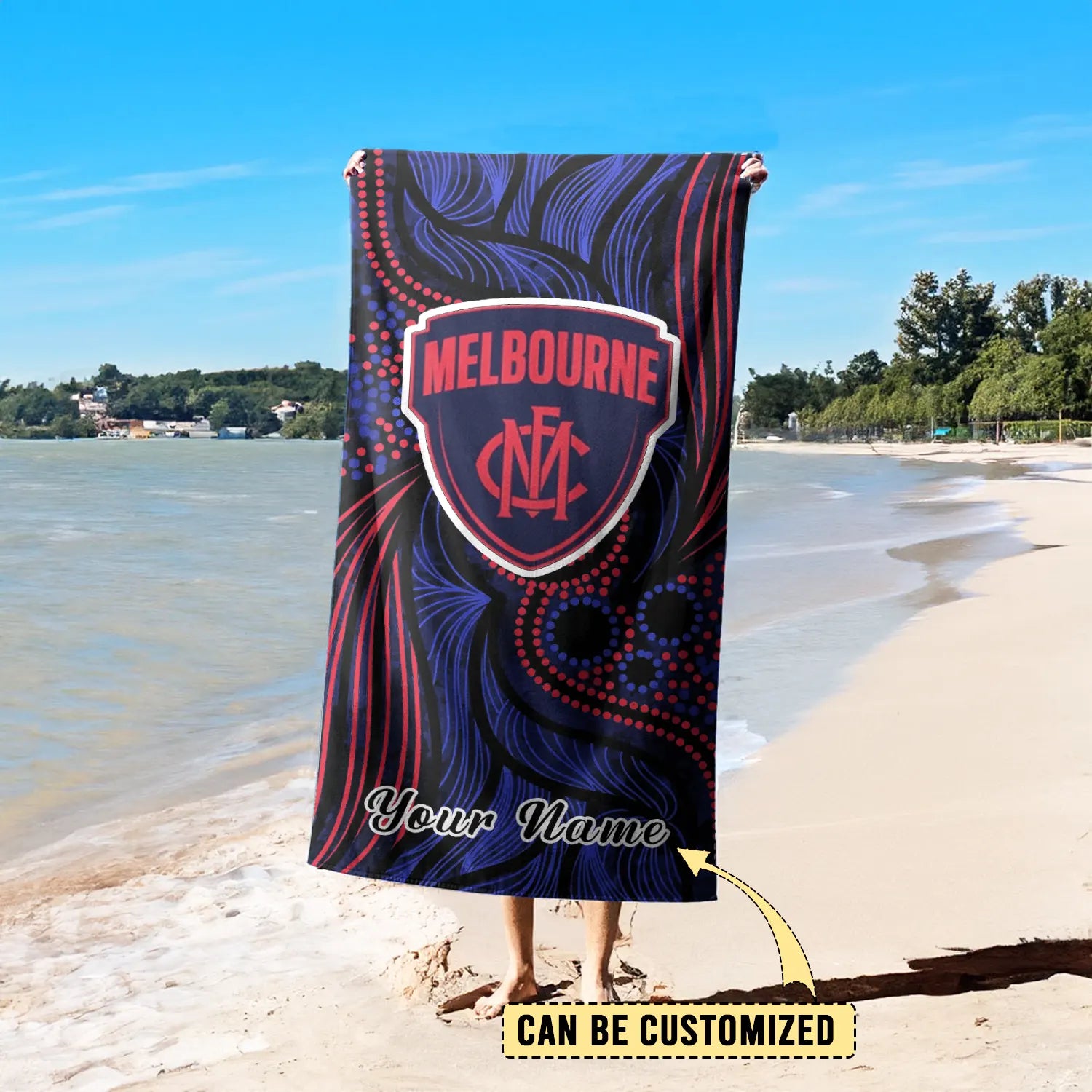 Personalized Pool Travel Beach And Bath Towels 2