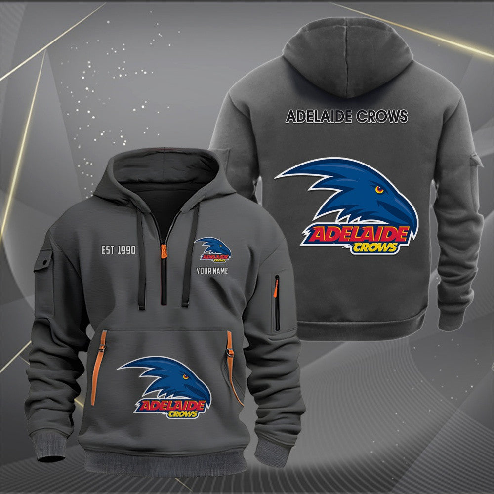 ADE Personalized Custom Sports Hoodie Zipper