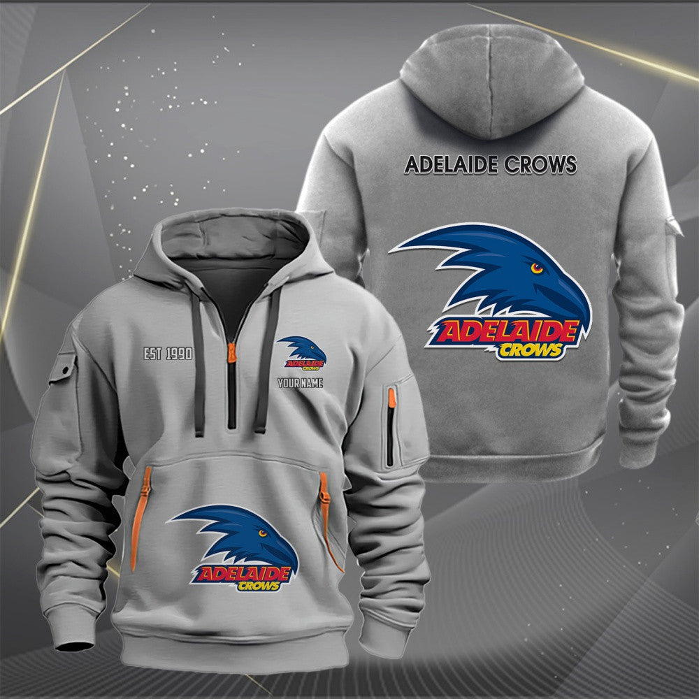 ADE Personalized Custom Sports Hoodie Zipper