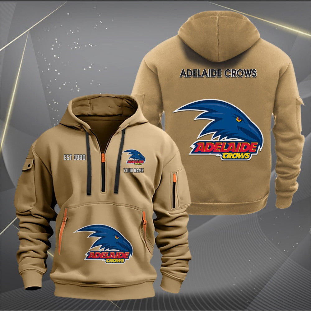 ADE Personalized Custom Sports Hoodie Zipper