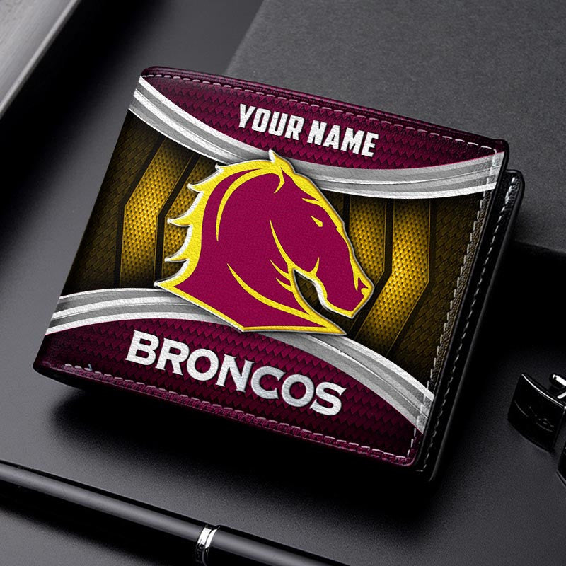 BRI Personalized Custom Leather Wallet