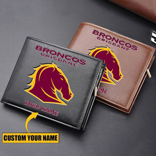 BRI Personalized Custom Zipper Folded Wallet