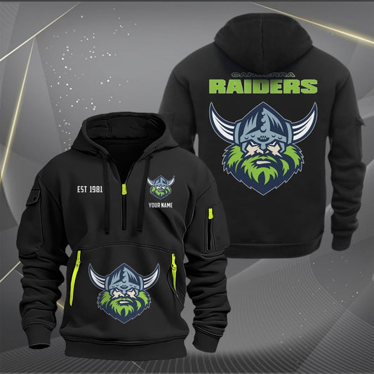 CAN Personalized Custom Sports Hoodie Zipper