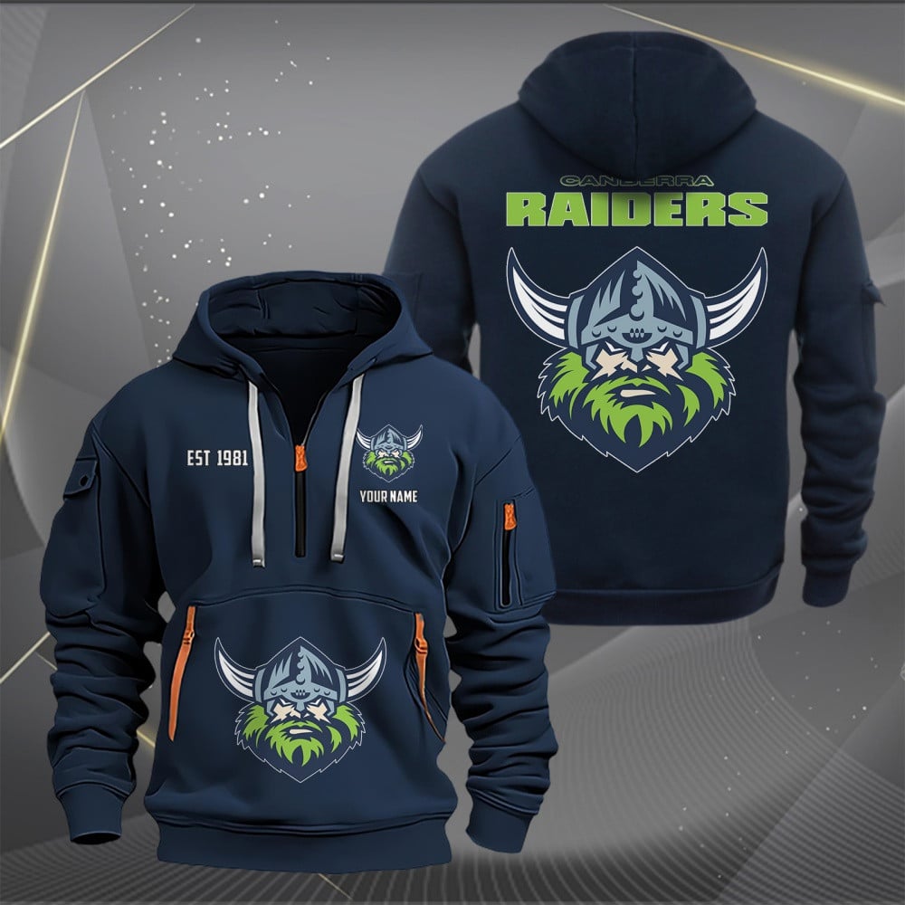 CAN Personalized Custom Sports Hoodie Zipper