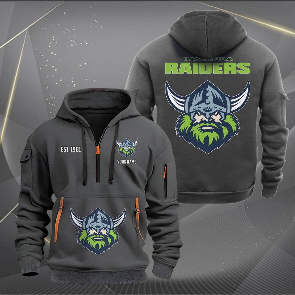 CAN Personalized Custom Sports Hoodie Zipper