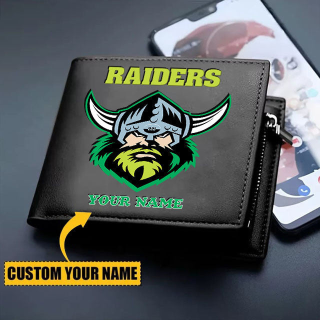 CAN Personalized Custom Zipper Folded Wallet
