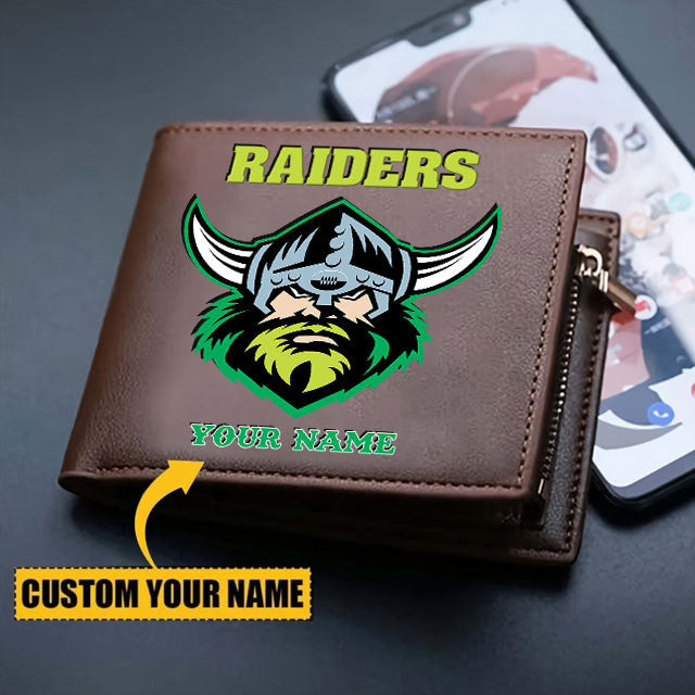 CAN Personalized Custom Zipper Folded Wallet