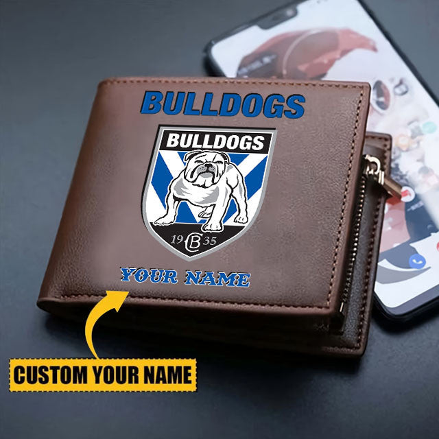CBY Personalized Custom Zipper Folded Wallet