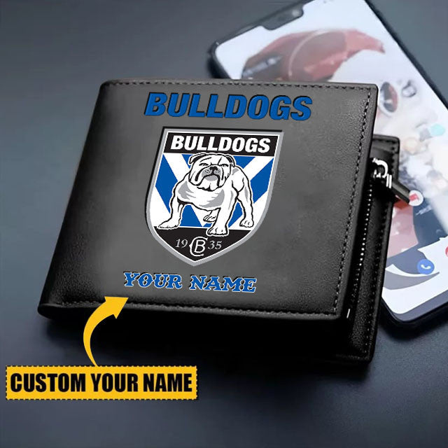 CBY Personalized Custom Zipper Folded Wallet