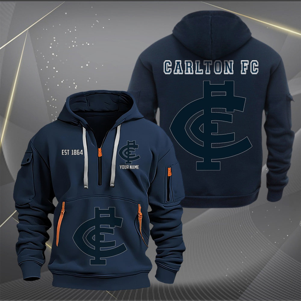 CAR Personalized Custom Sports Hoodie Zipper