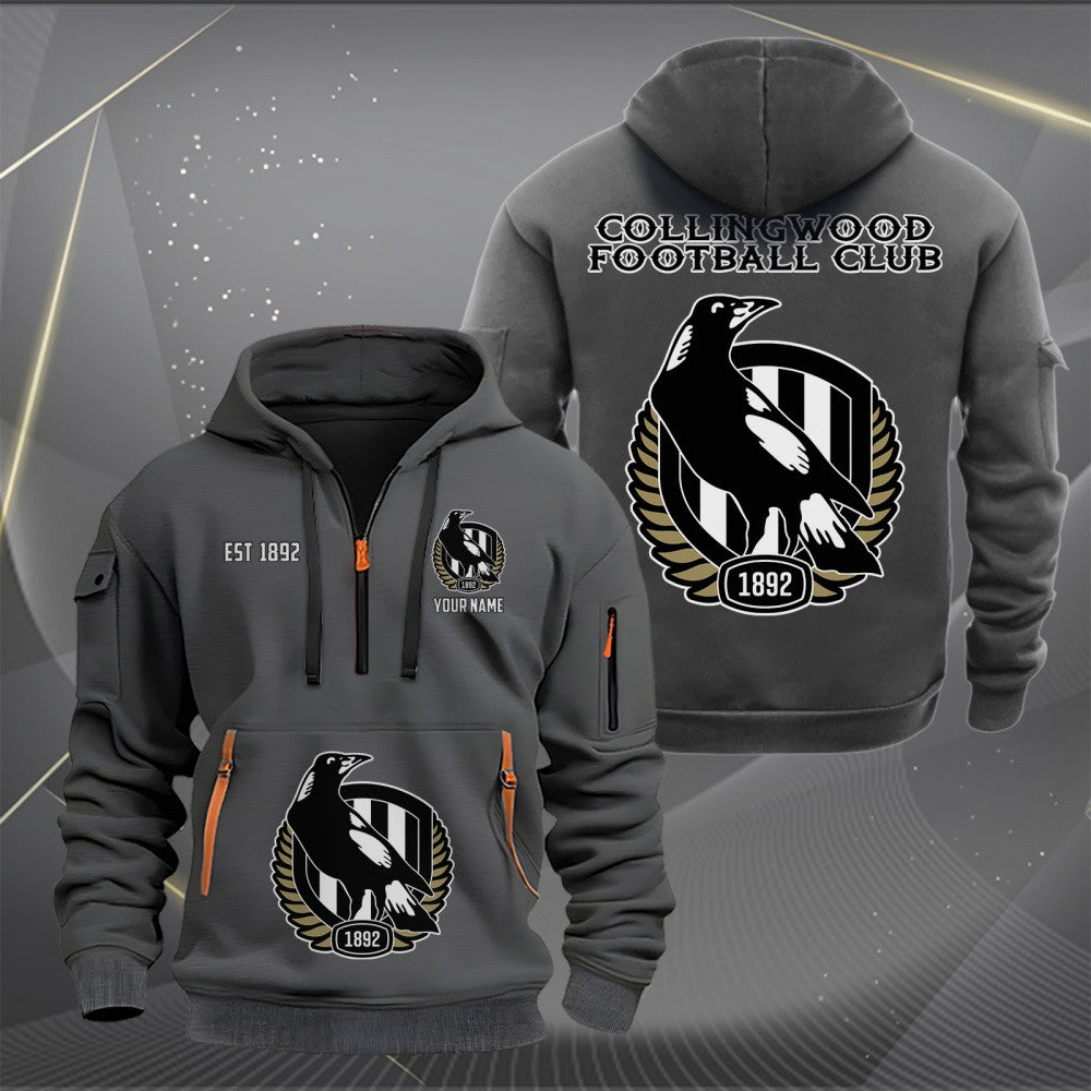 COL Personalized Custom Sports Hoodie Zipper
