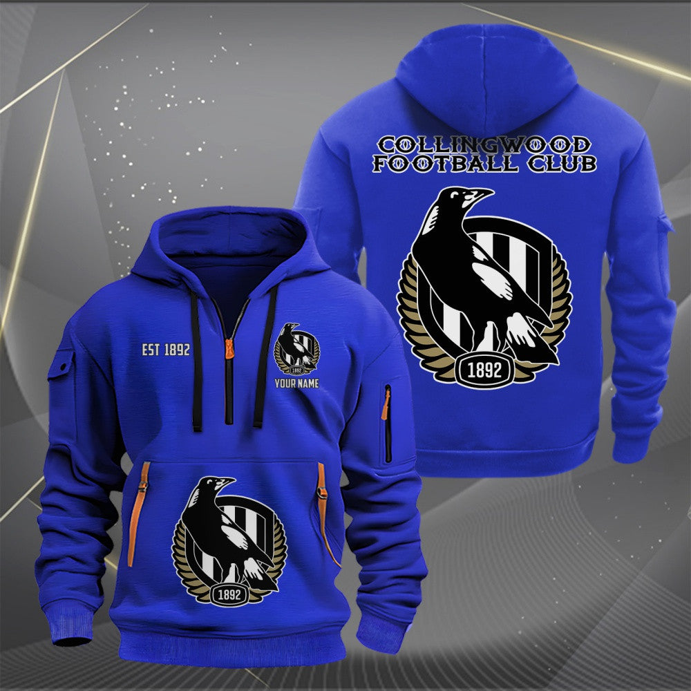 COL Personalized Custom Sports Hoodie Zipper