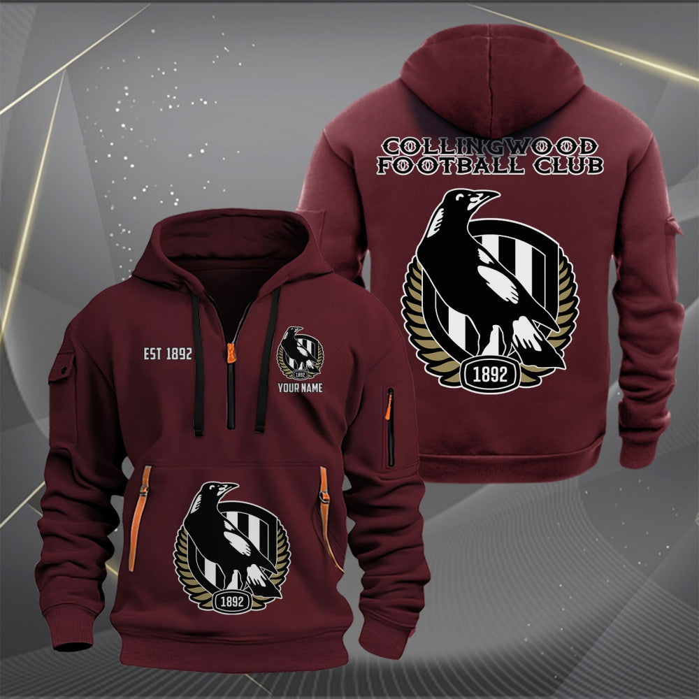 COL Personalized Custom Sports Hoodie Zipper