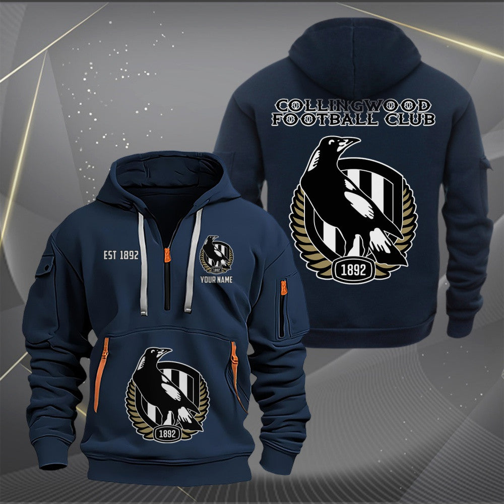 COL Personalized Custom Sports Hoodie Zipper