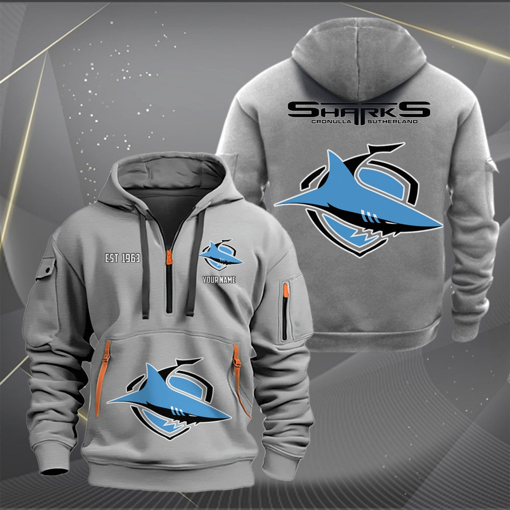 CRO Personalized Custom Sports Hoodie Zipper