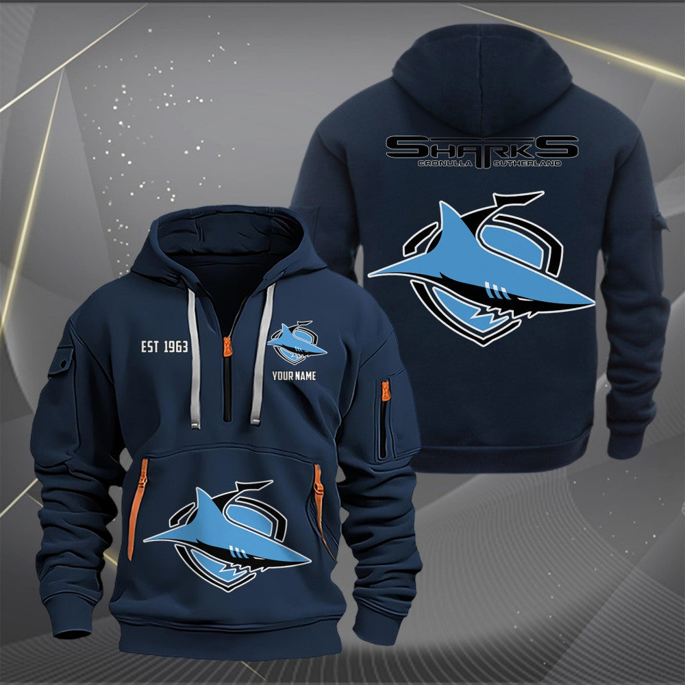 CRO Personalized Custom Sports Hoodie Zipper
