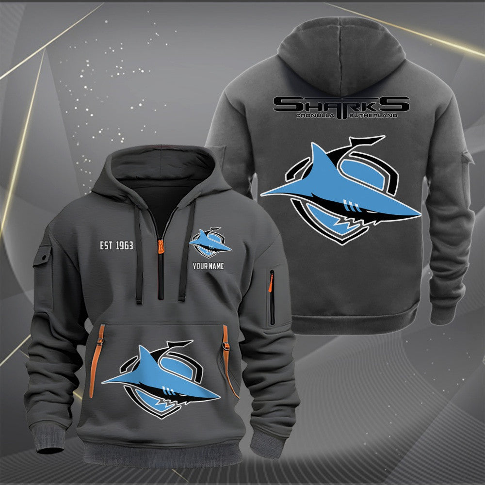 CRO Personalized Custom Sports Hoodie Zipper