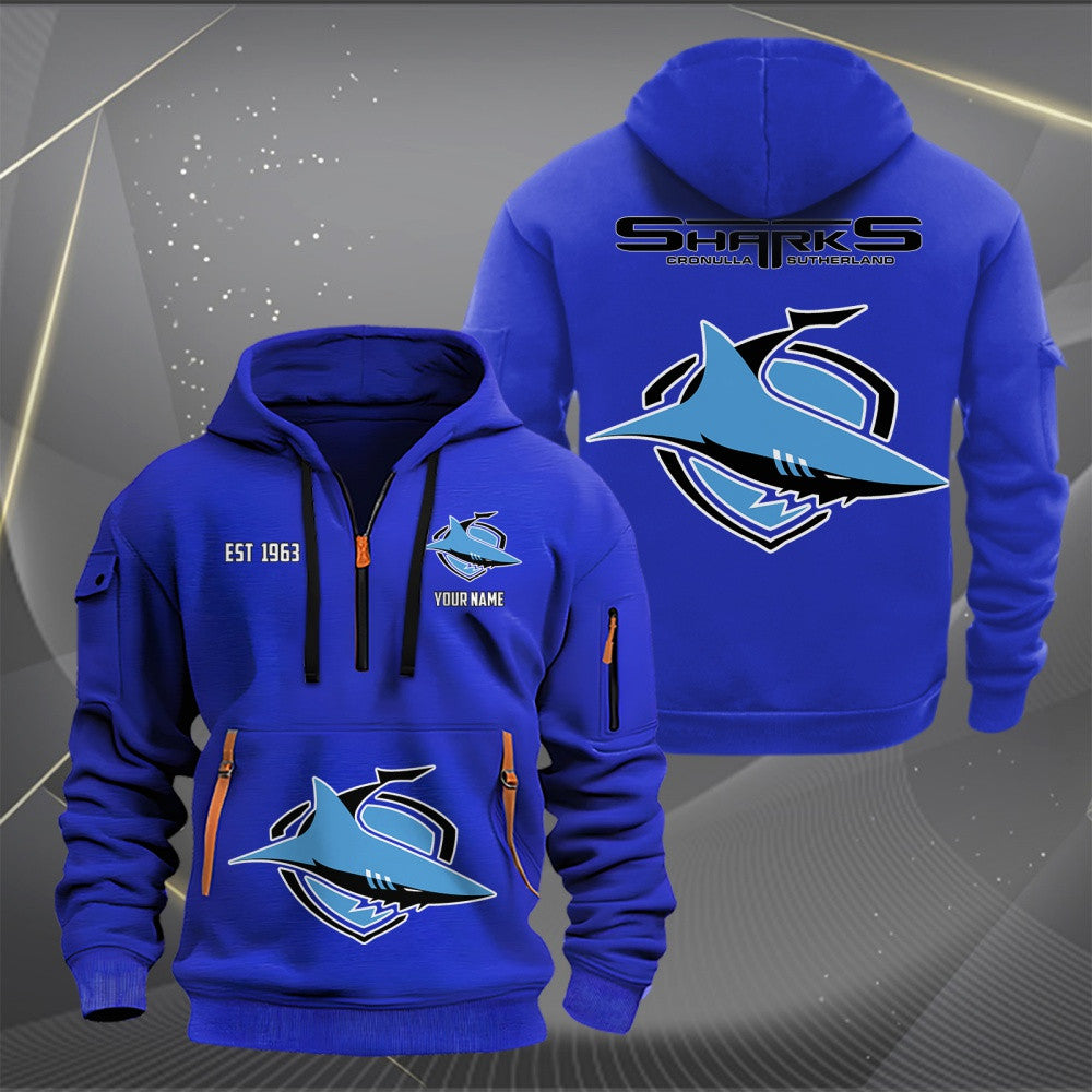 CRO Personalized Custom Sports Hoodie Zipper