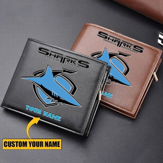 CRO Personalized Custom Zipper Folded Wallet