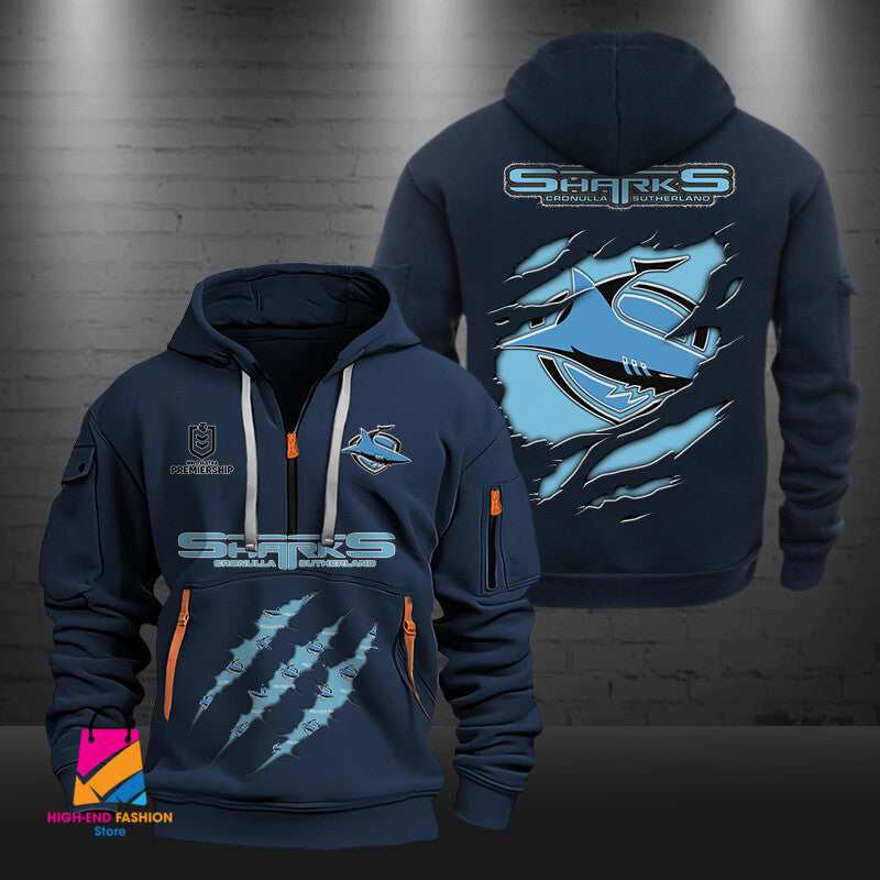 CRO Sports Hoodie Zipper