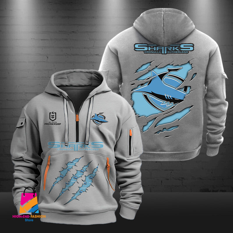 CRO Sports Hoodie Zipper