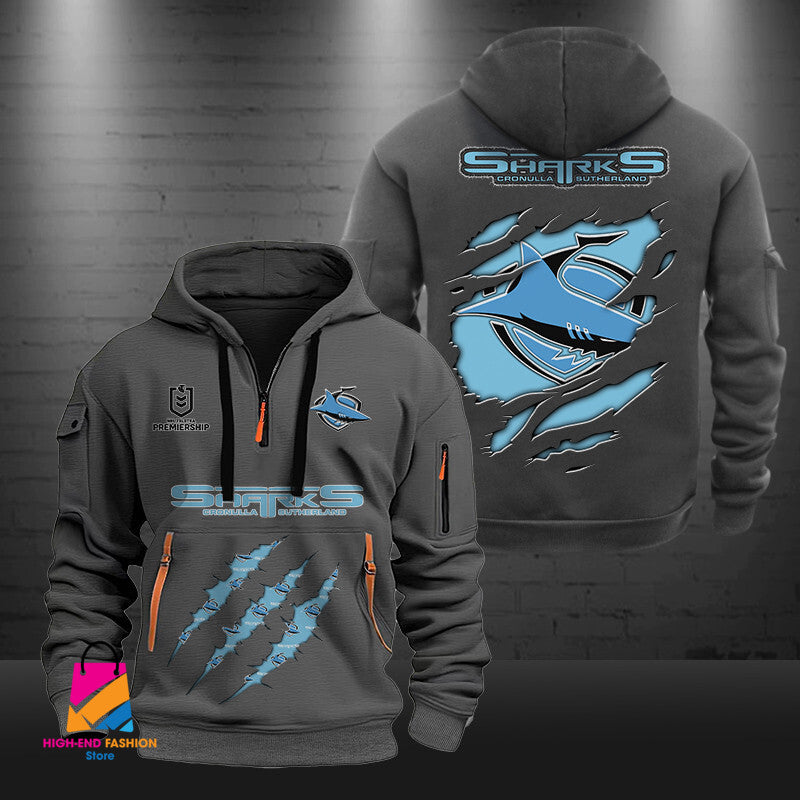 CRO Sports Hoodie Zipper