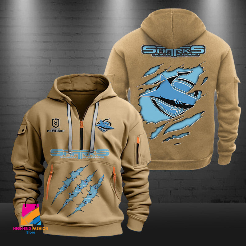 CRO Sports Hoodie Zipper