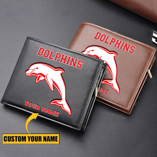 DOL Personalized Custom Zipper Folded Wallet