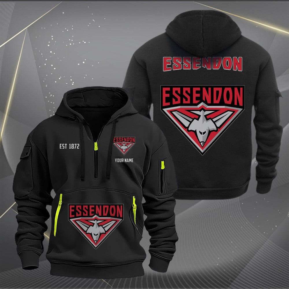 ESS Personalized Custom Sports Hoodie Zipper
