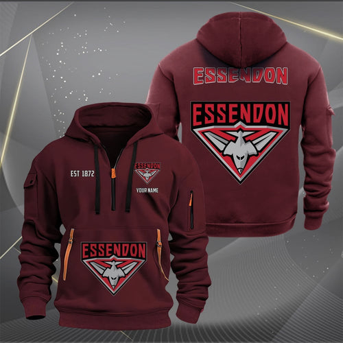ESS Personalized Custom Sports Hoodie Zipper