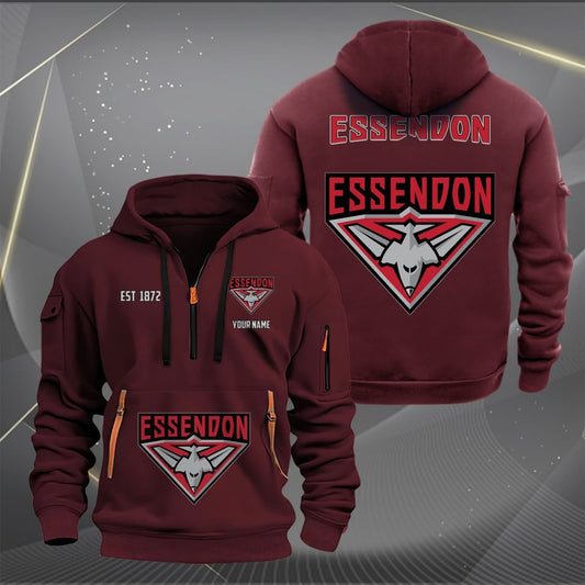 ESS Personalized Custom Sports Hoodie Zipper