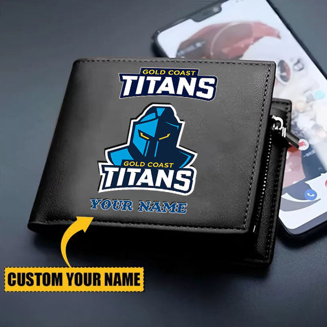 GLD Personalized Custom Zipper Folded Wallet