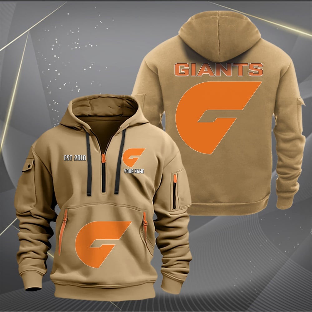 GWS Personalized Custom Sports Hoodie Zipper