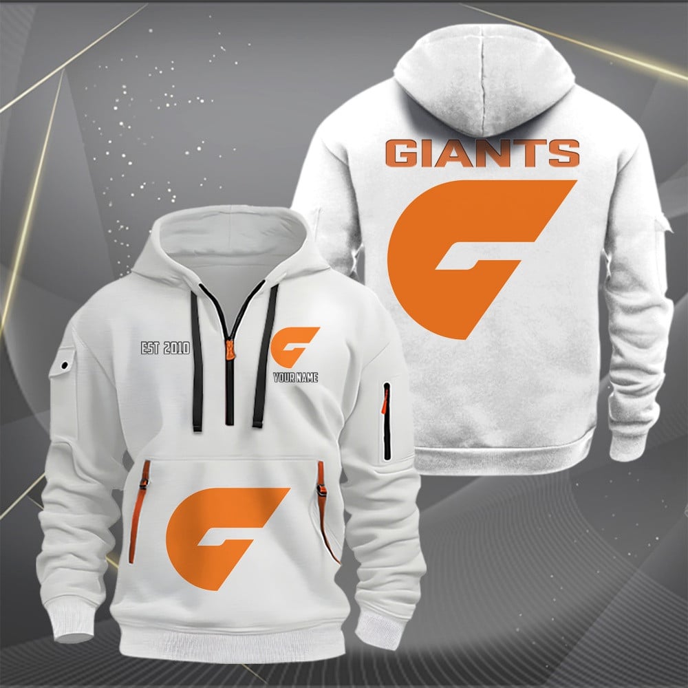 GWS Personalized Custom Sports Hoodie Zipper