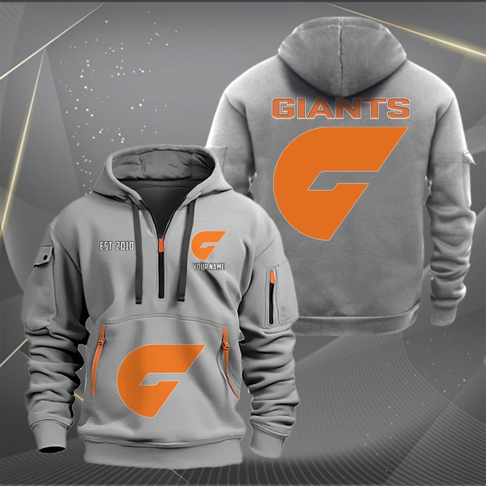 GWS Personalized Custom Sports Hoodie Zipper