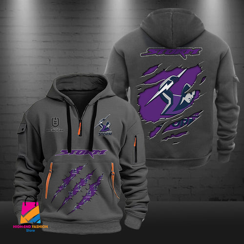 MEL Sports Hoodie Zipper