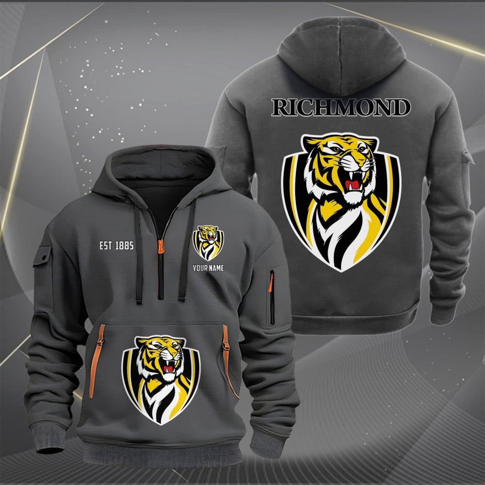RIC Personalized Custom Sports Hoodie Zipper