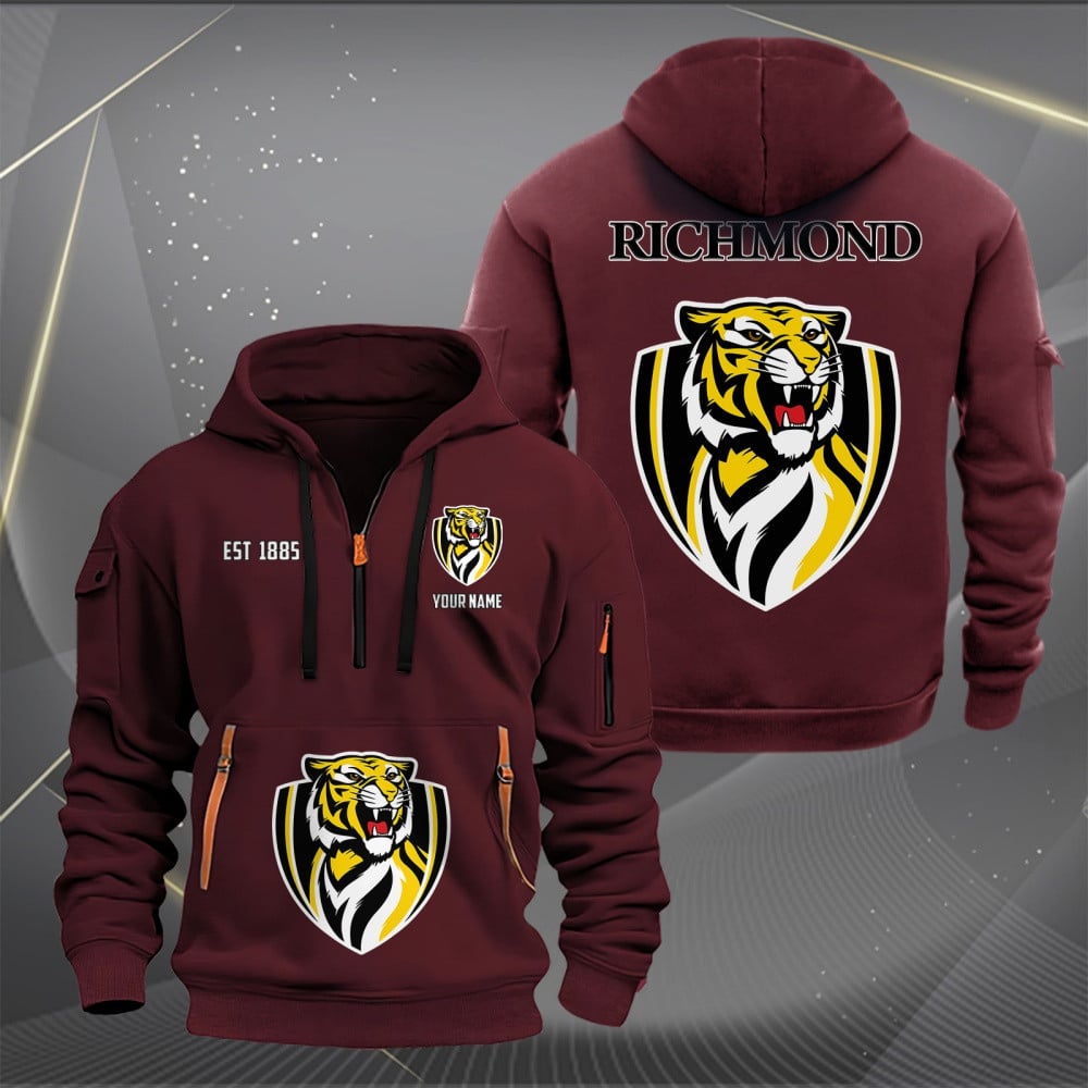 RIC Personalized Custom Sports Hoodie Zipper