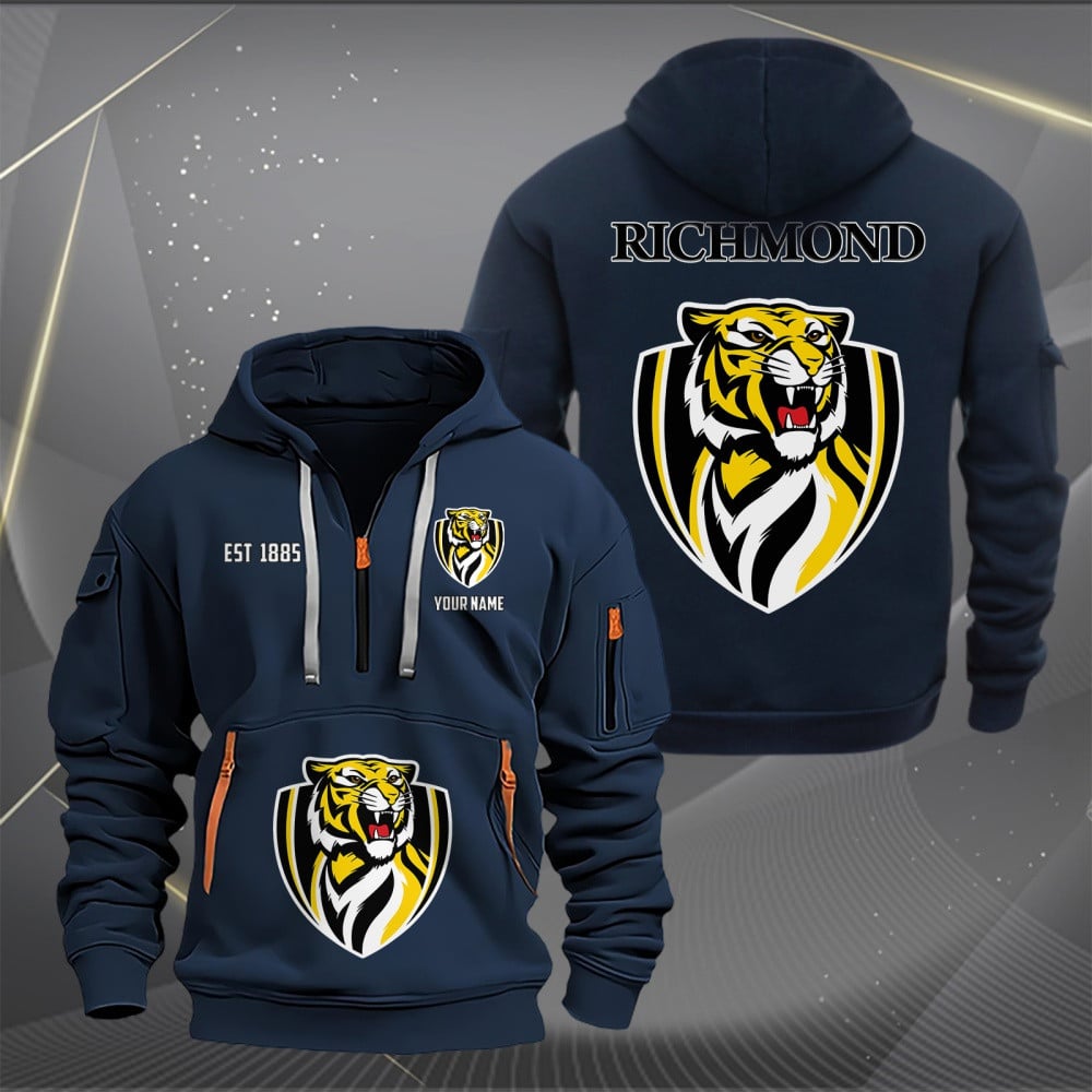 RIC Personalized Custom Sports Hoodie Zipper