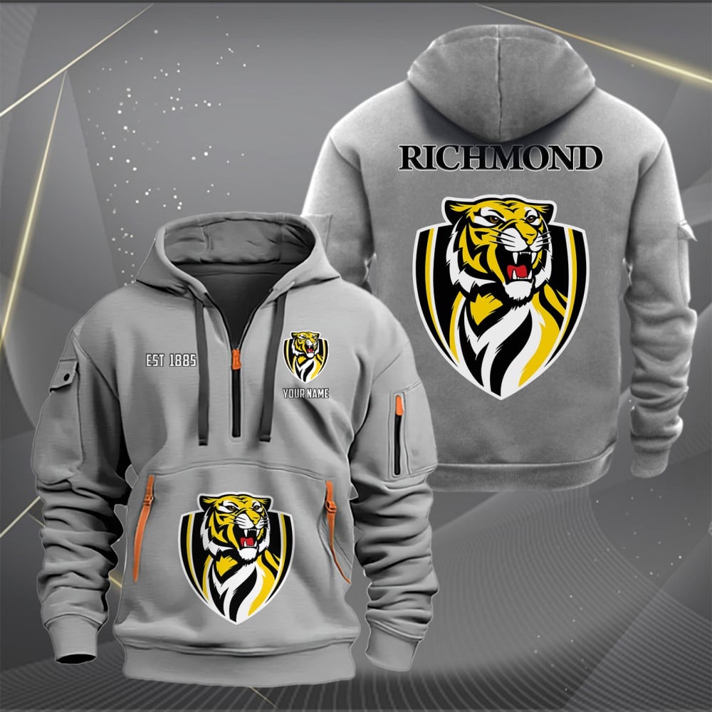 RIC Personalized Custom Sports Hoodie Zipper