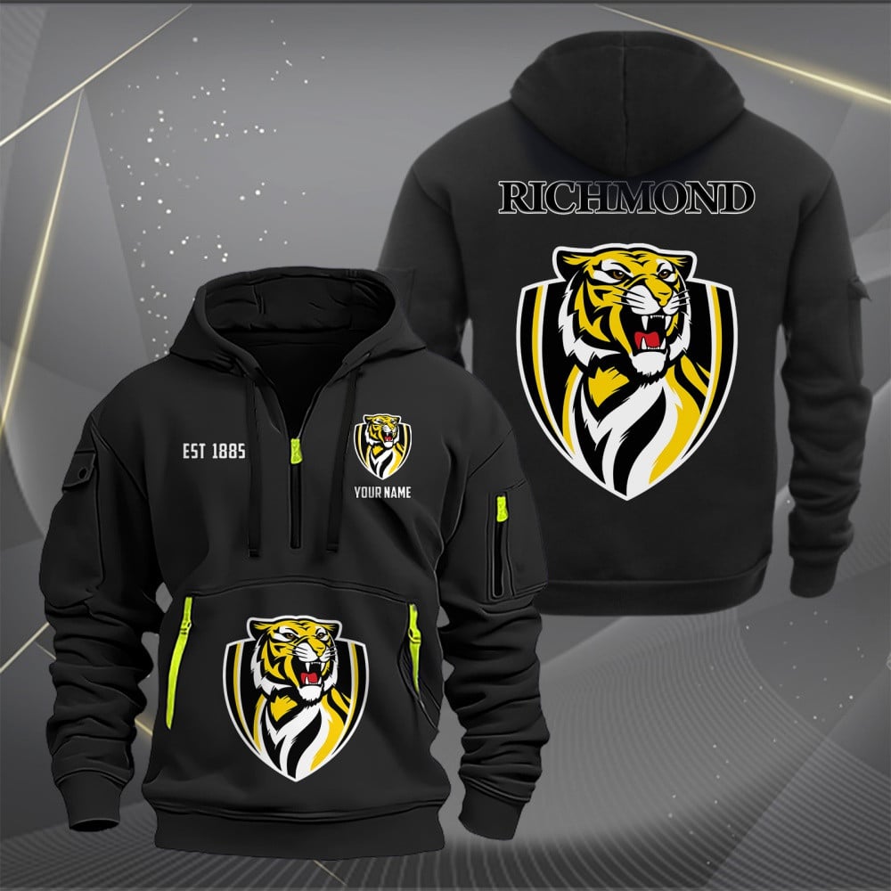 RIC Personalized Custom Sports Hoodie Zipper