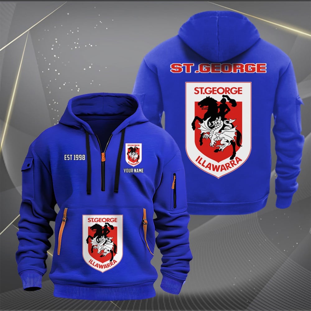 STG Personalized Custom Sports Hoodie Zipper