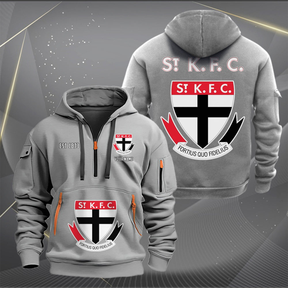 STK Personalized Custom Sports Hoodie Zipper