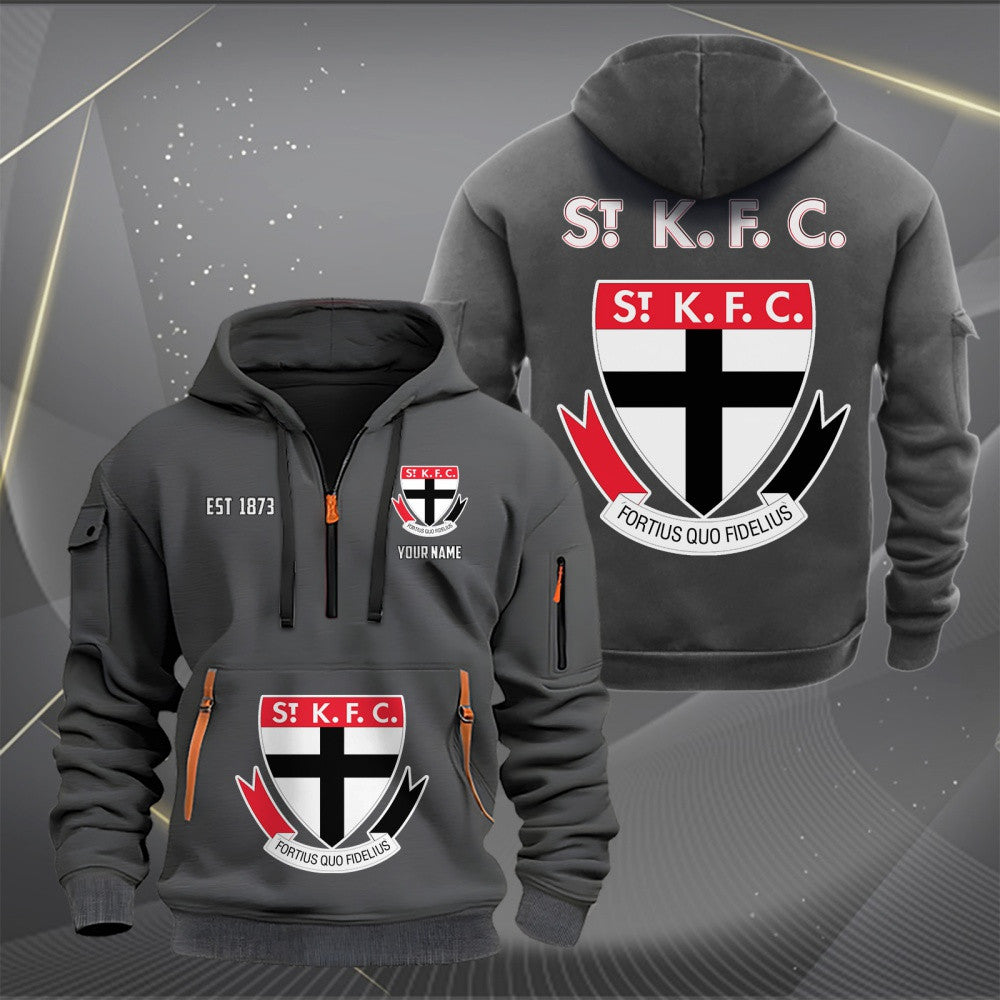 STK Personalized Custom Sports Hoodie Zipper