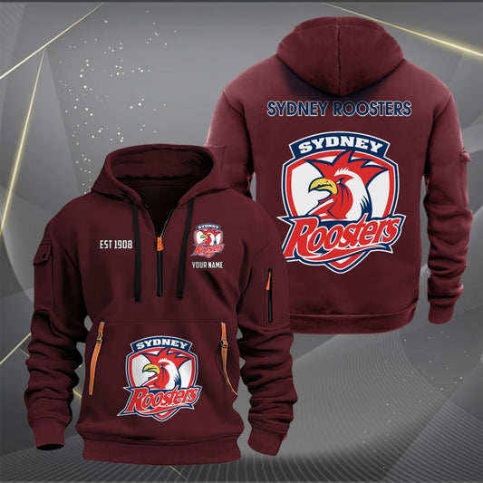 SYD Personalized Custom Sports Hoodie Zipper