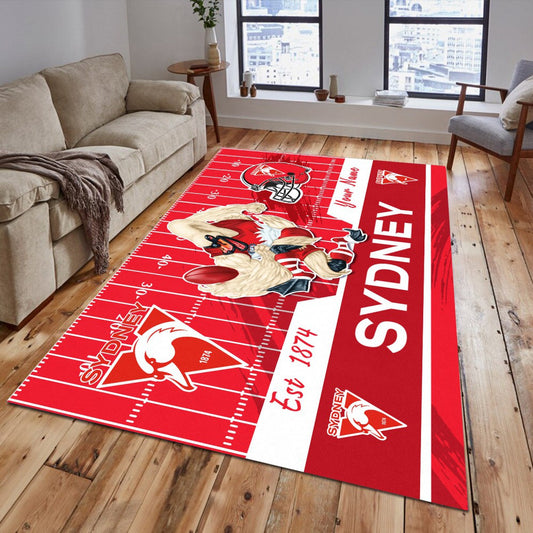 SS Personalized Custom Fashion Carpet Rug Gift For Fans