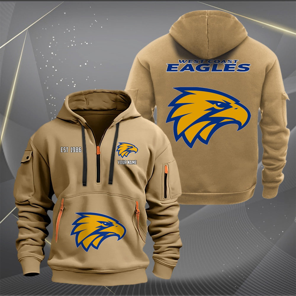 WCE Personalized Custom Sports Hoodie Zipper