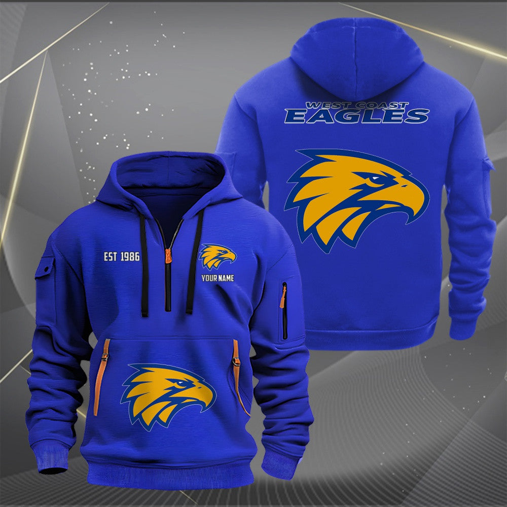 WCE Personalized Custom Sports Hoodie Zipper