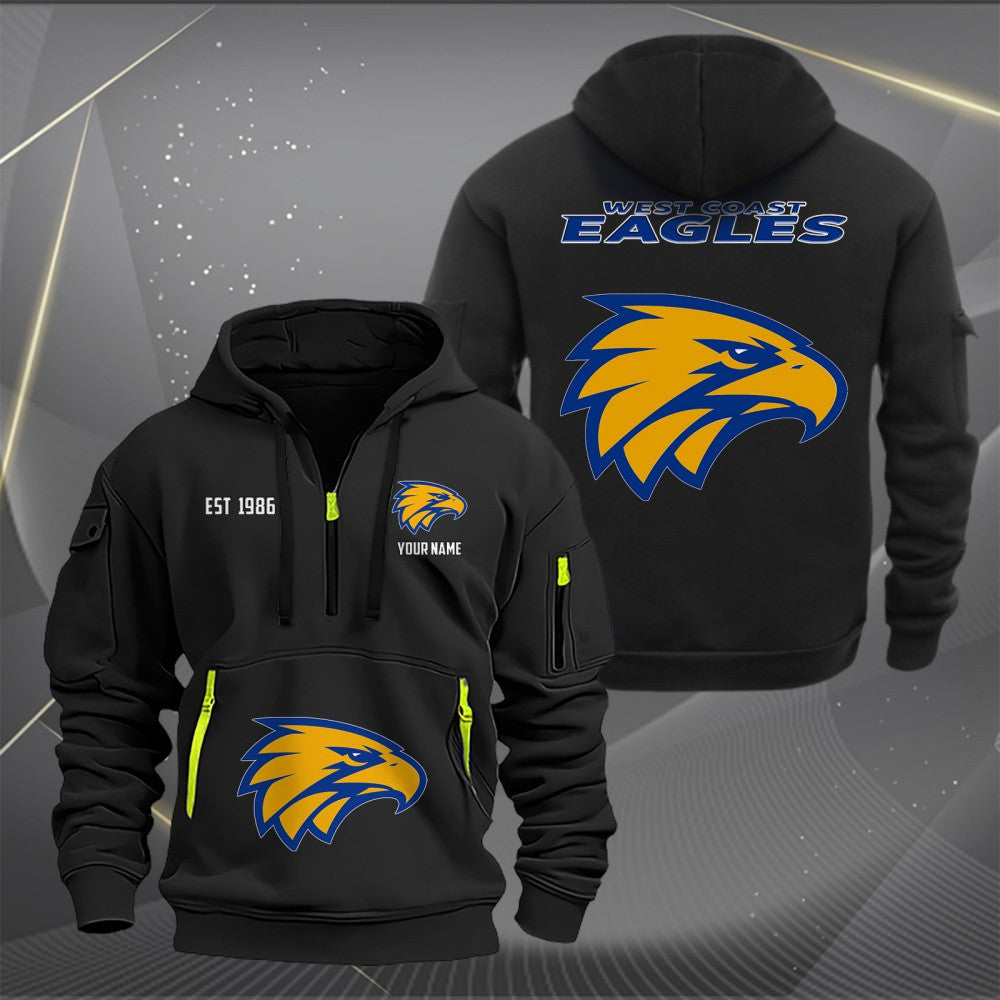 WCE Personalized Custom Sports Hoodie Zipper